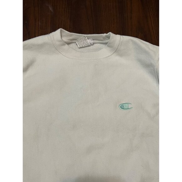 Champion White Spirit Jersey Long Sleeve Reverse Weave Sweatshirt Women's XS - Picture 3 of 6